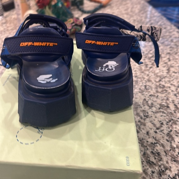 Women Blue Sandals - Picture 11 of 17